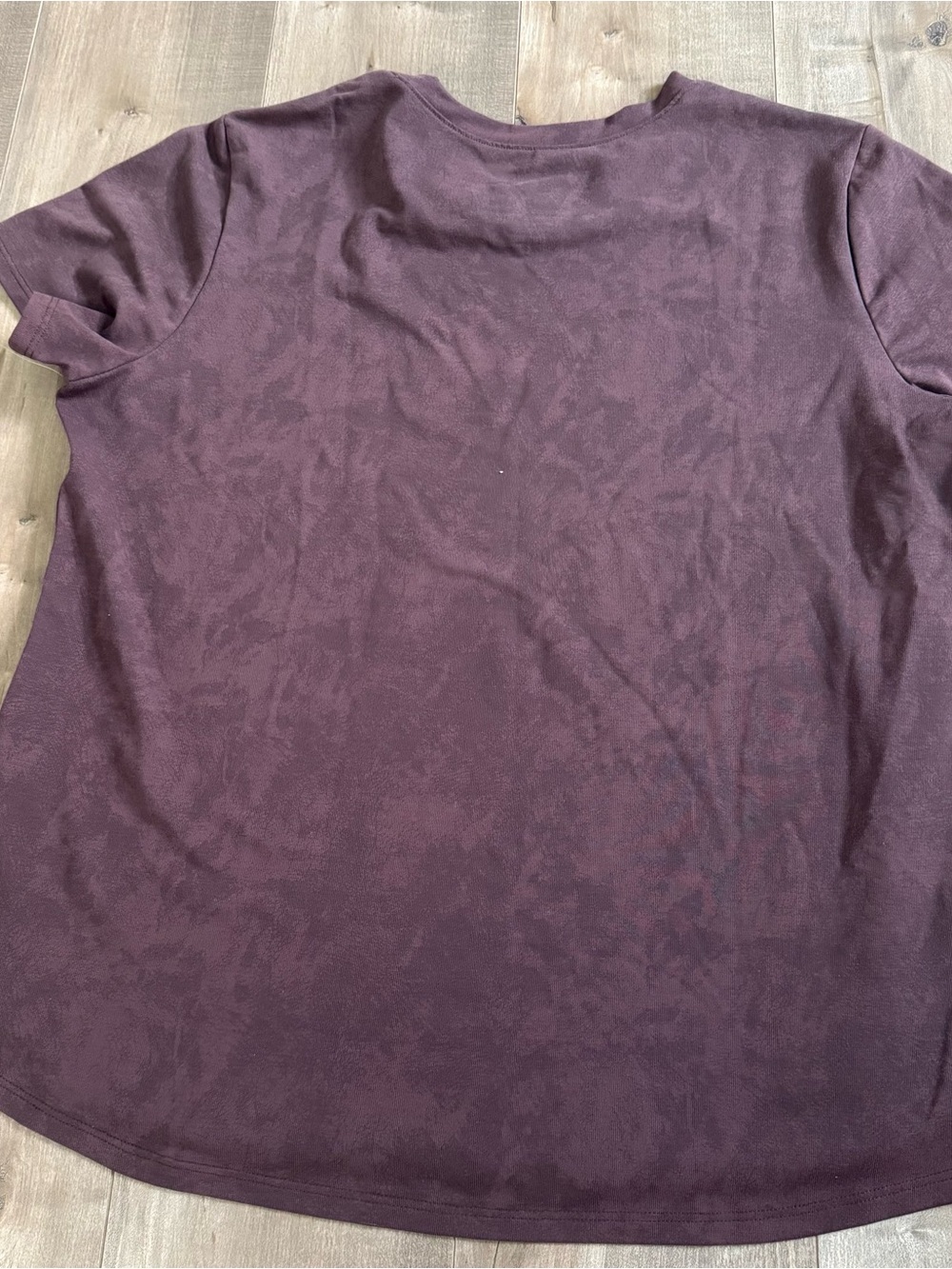 NEW Kuhl Konstance Short Sleeve Shirt W Lg Brown Ganache Print UPF 50 Performanc - Picture 7 of 7